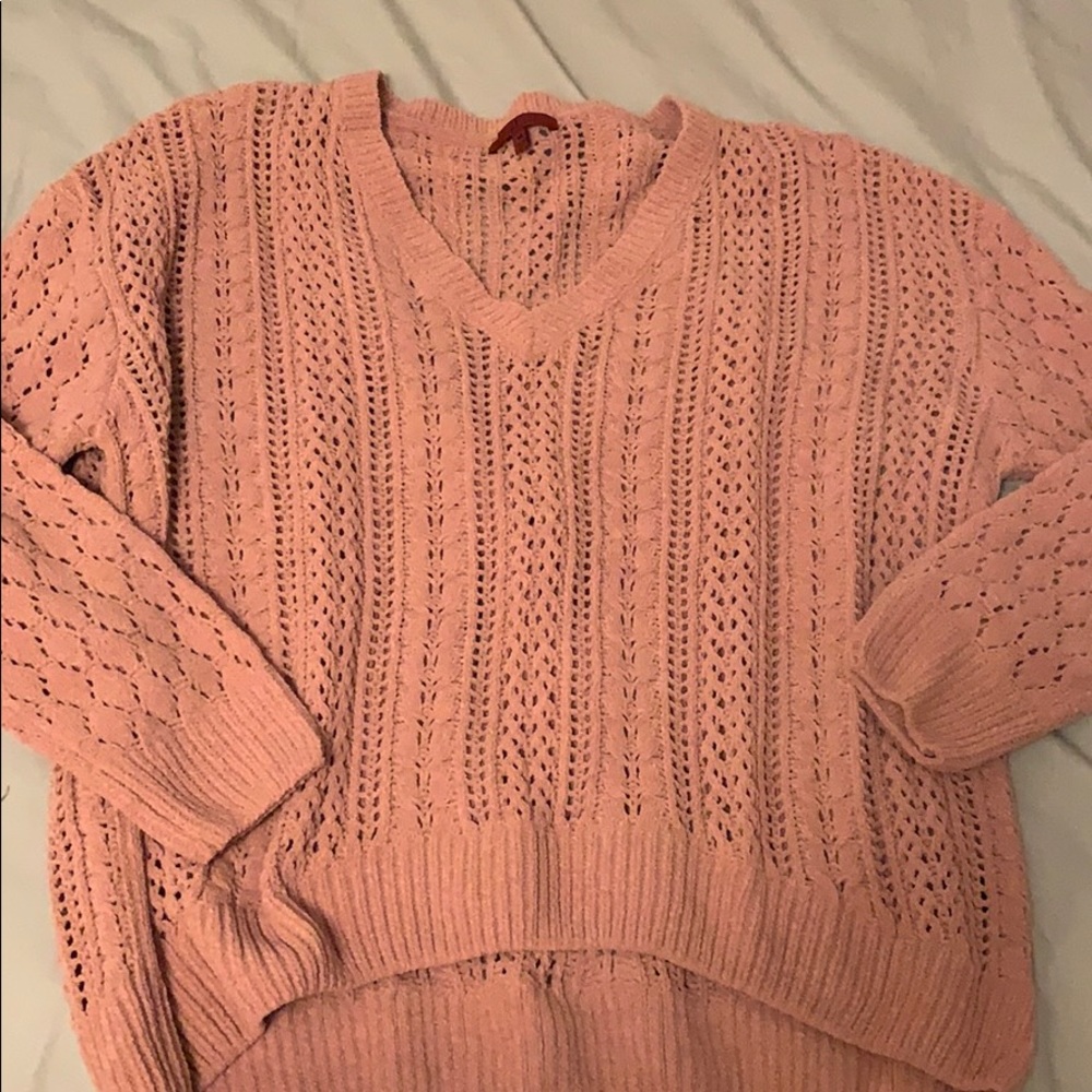 Mauve Chenille Sweater